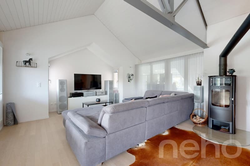 Exklusive 4.5-Zimmer-Dachwohnung mit traumhaftem Rheinblick (3)