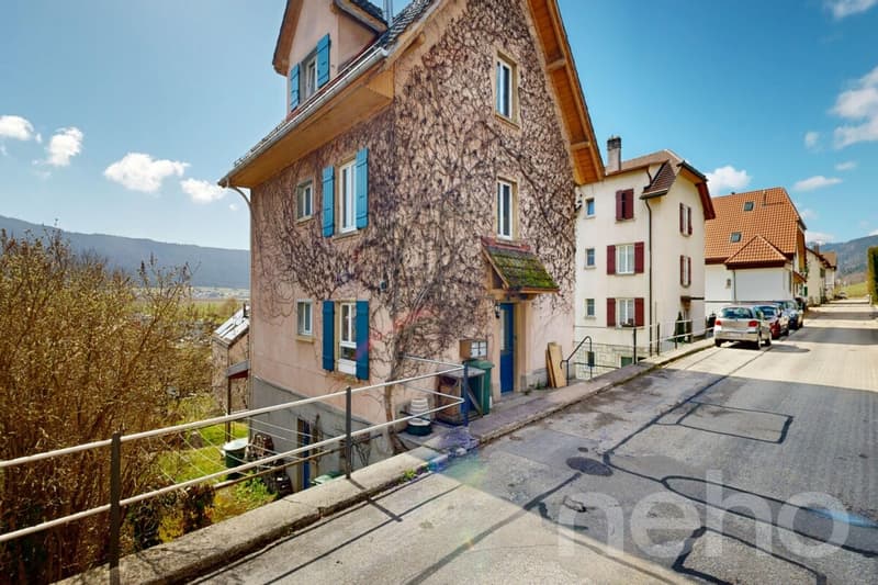 Grande demeure familiale de 2 appartements: 6,5 pièces + 3 pièces (12)