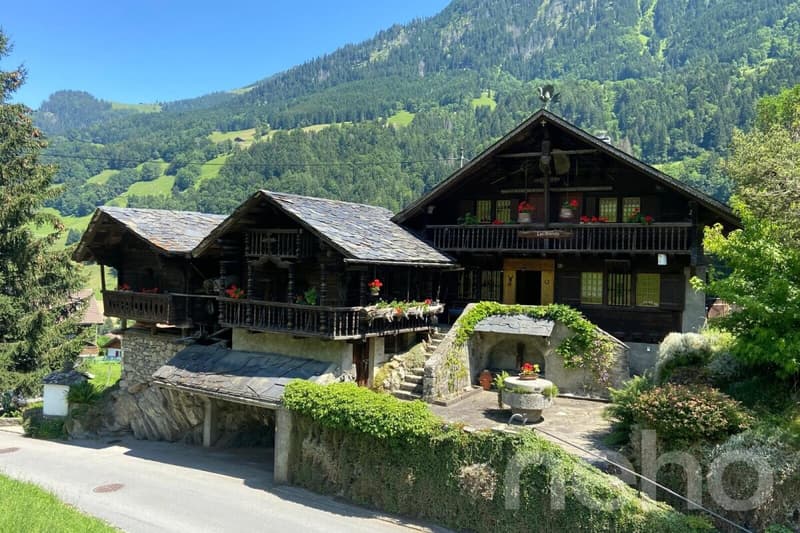 Chalet familial de charme avec vue panoramique à Val-d?Illiez (2)