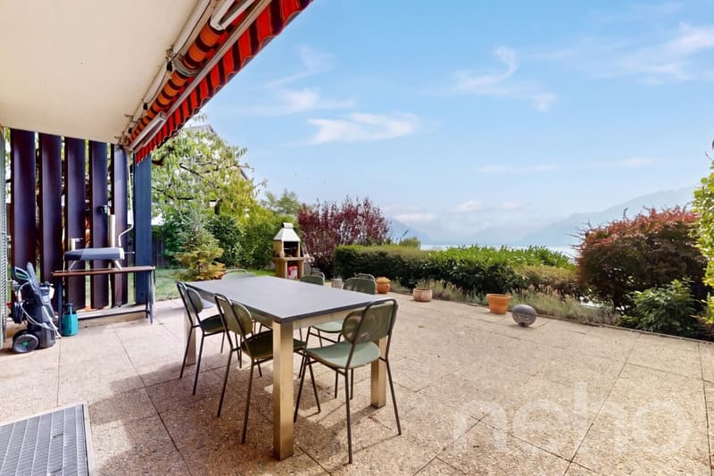 Duplex de charme avec vue imprenable sur le lac et les Alpes (2)