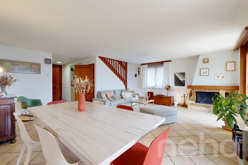 Duplex de charme avec vue imprenable sur le lac et les Alpes (5)