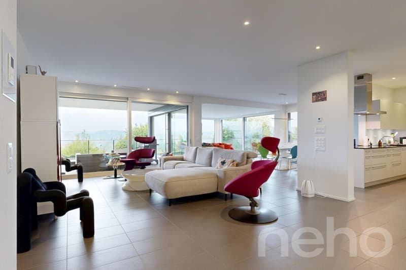 Wohnen mit Weitblick ? 4.5-Zimmer-Terrassenwohnung mit Doppelgarage (3)
