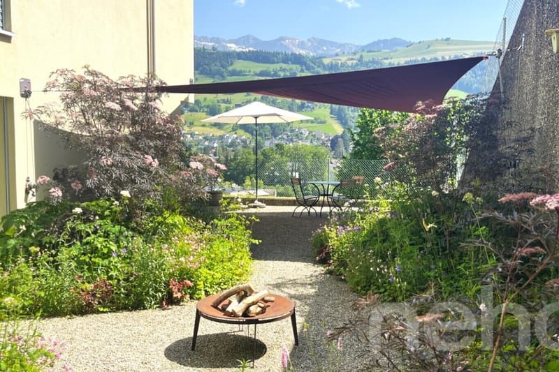 3.5-Zimmer-Gartenwohnung mit viel Privatsphäre (1)