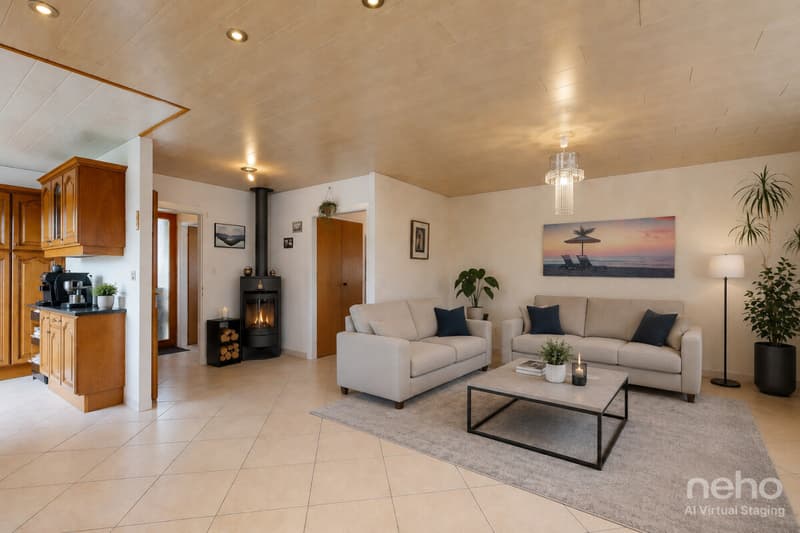 Agréable maison individuelle avec PAC et panneaux photovoltaïques (4)