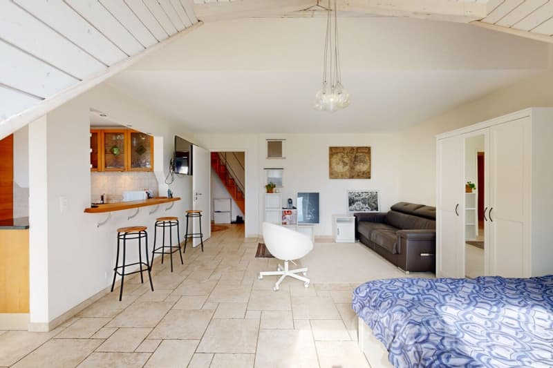 Attique duplex 5,5 pièces à vendre à Crissier ? 121 m², lumineux, vue (3)