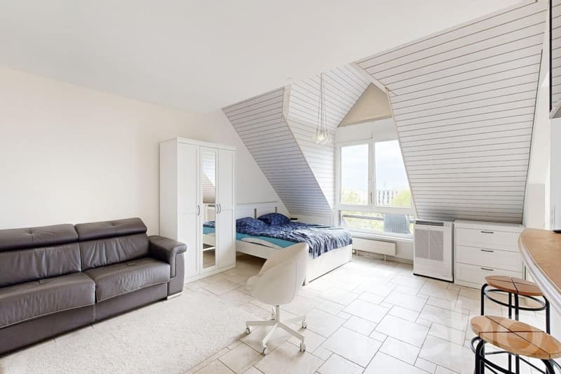 Attique duplex 5,5 pièces à vendre à Crissier ? 121 m², lumineux, vue (5)