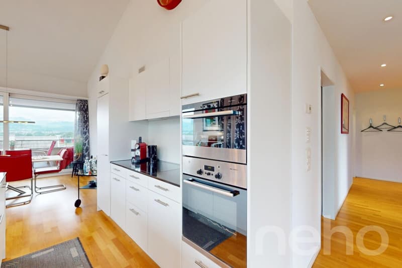 Licht, Weite und Ausblick ? stilvolle 3.5-Zimmer-Dachwohnung (1)