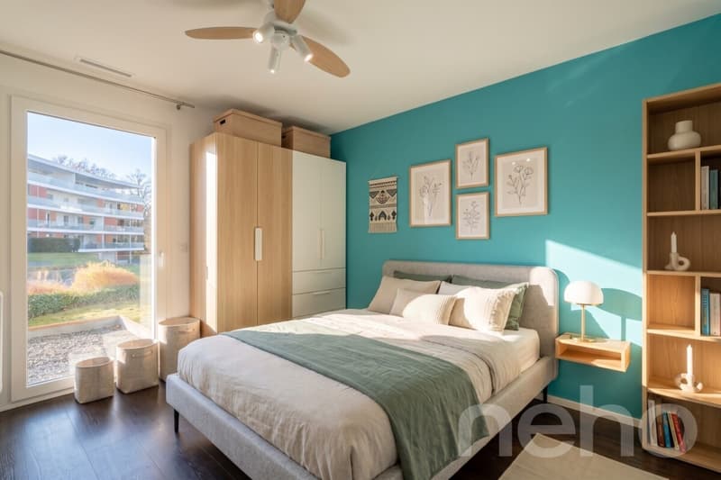 Superbe maison mitoyenne de 5.5 pcs au calme absolu au Mont/Lausanne (11)