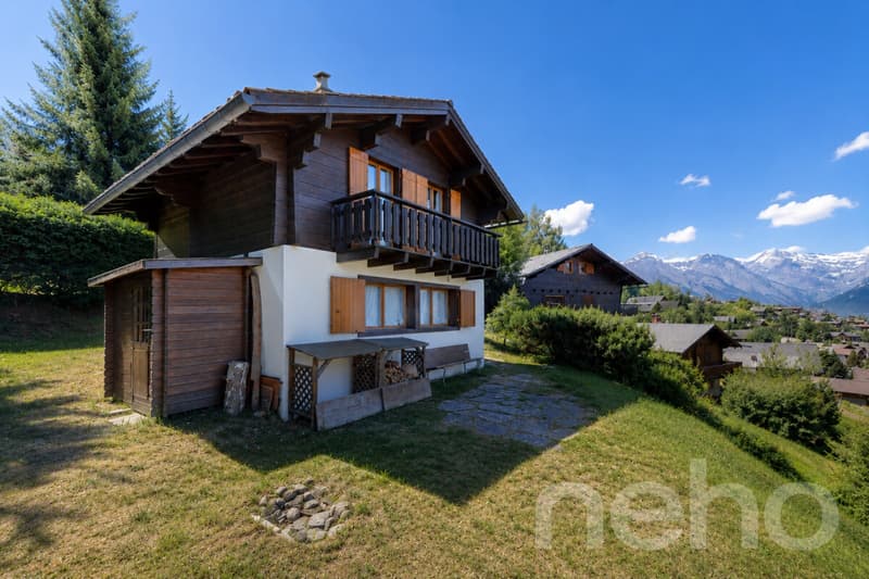 Magnifique chalet avec vue panoramique à Haute-Nendaz (2)