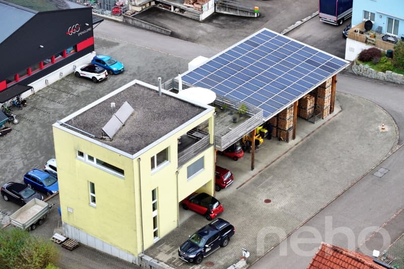 Einfamilienhaus mit vermieteter Werkhalle, PV-Anlage und Potenzial (10)