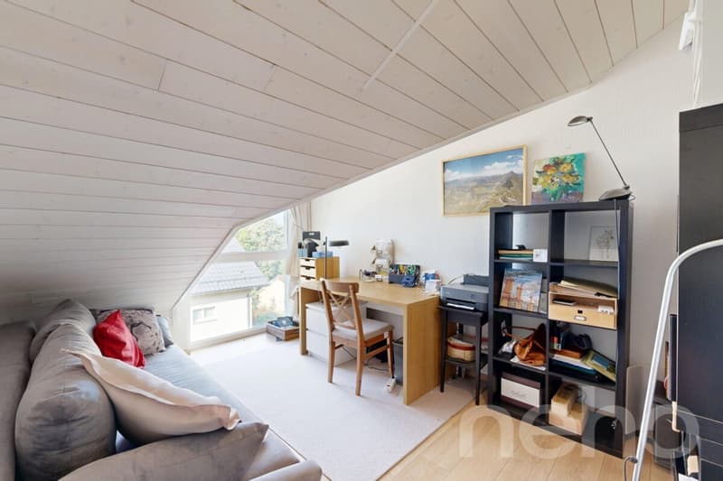Epalinges: Maison mitoyenne avec grand jardin dans un quartier calme. (9)