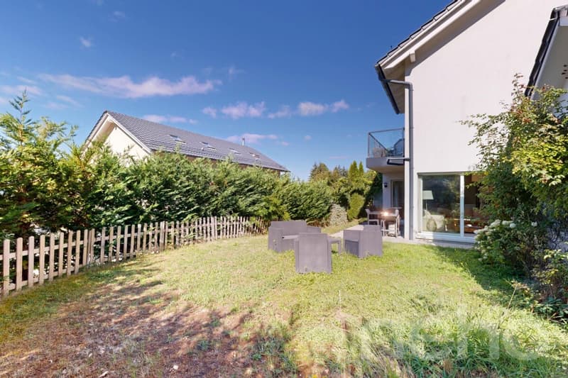 Epalinges: Maison mitoyenne avec grand jardin dans un quartier calme. (11)
