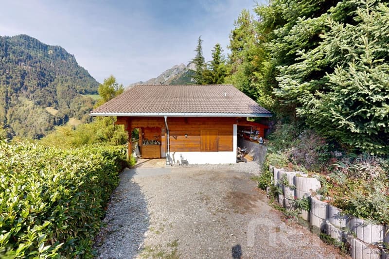 Exclusif: Chalet de 3 chambres avec une magnifique vue (3)