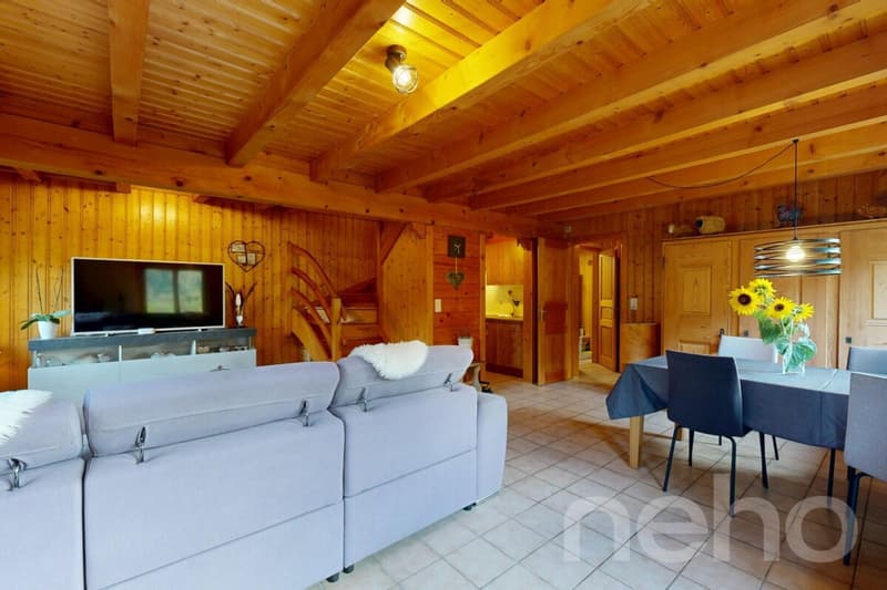 Exclusif: Chalet de 3 chambres avec une magnifique vue (5)