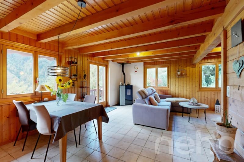 Exclusif: Chalet de 3 chambres avec une magnifique vue (4)