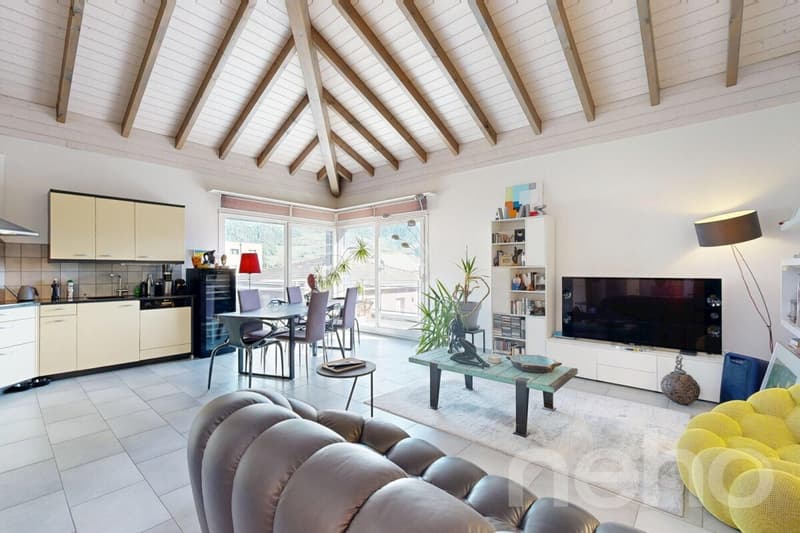 Exclusif: lumineux 4.5 pièces avec terrasse et mezzanine (3)