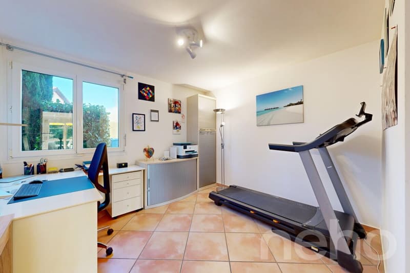 Villa familiale avec jardin arboré et jacuzzi à Founex (2)