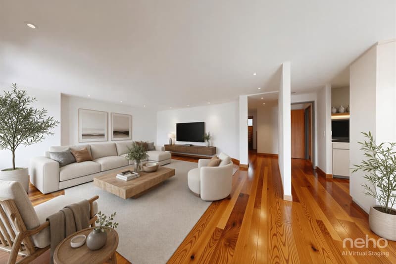 6.5 Zimmer Terrassenwohnung mit 189 m² Aussenfläche und Weitsicht (2)