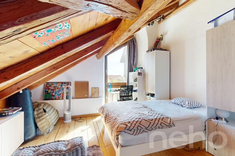 Maison de village de 1850 au cachet préservé, atelier de 185 m² (4)