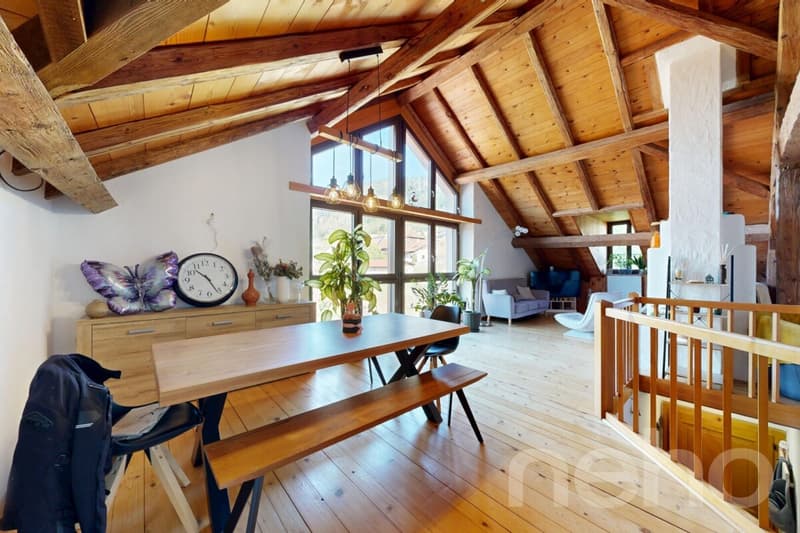 Maison de village de 1850 au cachet préservé, atelier de 185 m² (2)