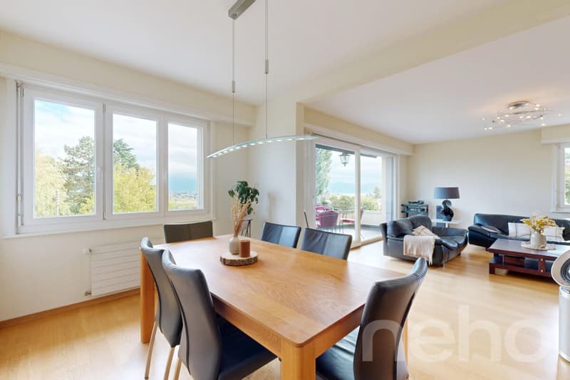 Superbe maison individuelle avec vue sur le Léman à Échandens (5)