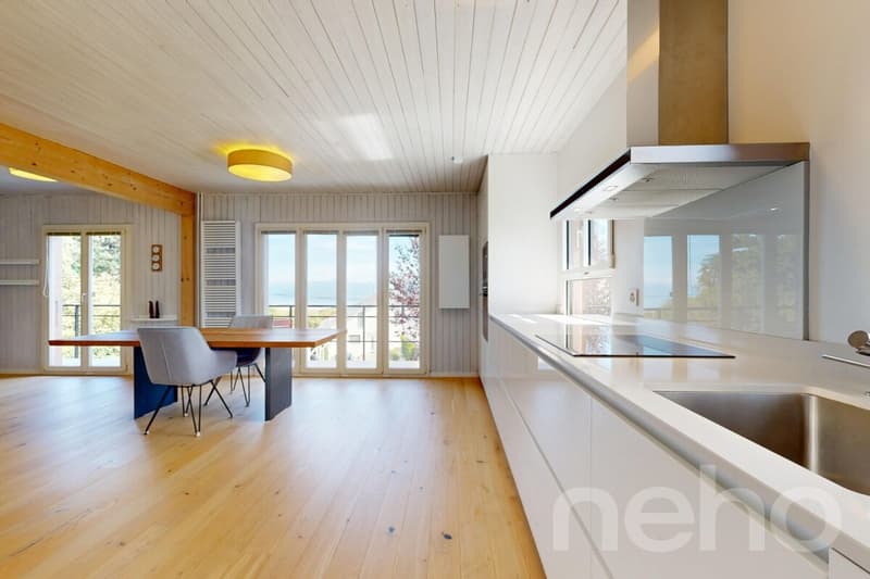 Chalet entièrement rénové à Arzier ? calme absolu, vue panoramique (2)