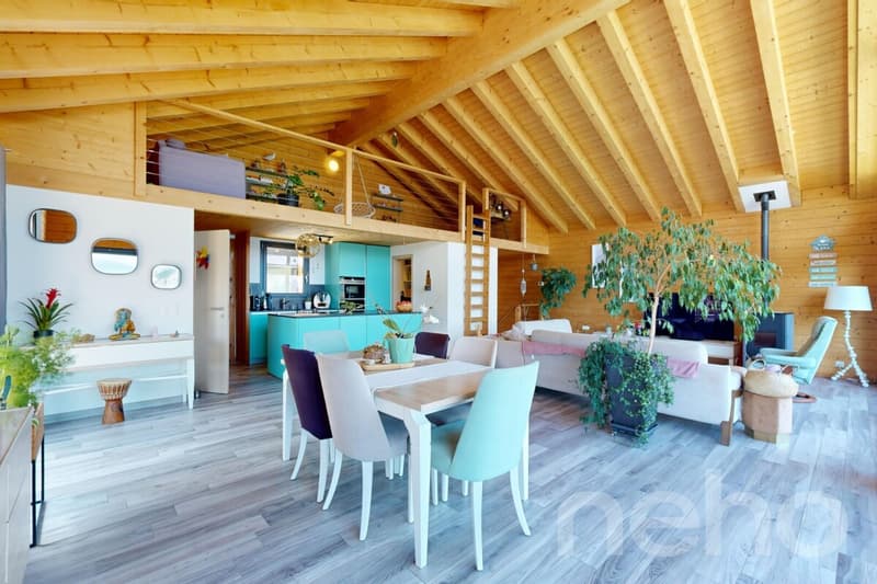 Superbe Chalet avec photovoltaïque 5.5 aux Mayens-de-Chamoson (4)