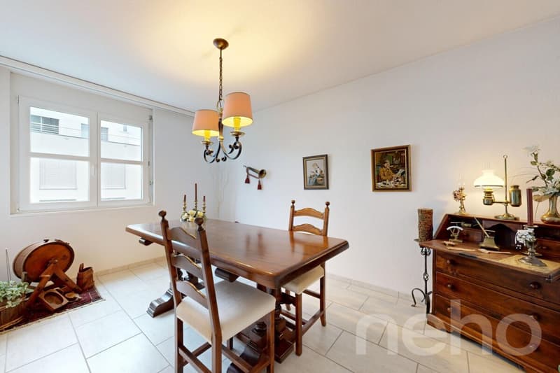 Helle Attikawohnung mit Dachterrasse, Cheminée & Charme (2)