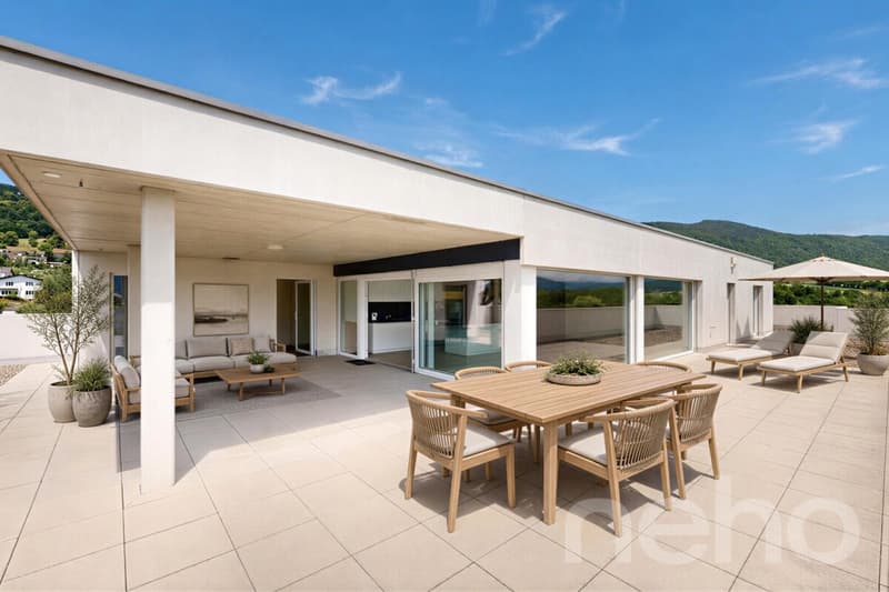Attique de 4.5 pièces avec grande terrasse panoramique (3)