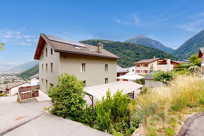 Martigny-Combe : Grande maison villageoise de 2 appartements avec vue (12)