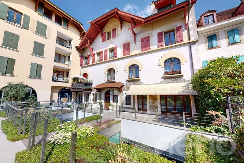Charmant appartement de caractère à Chêne-Bourg (12)