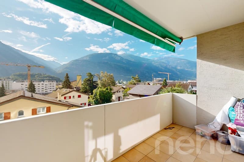 Spacieux 4,5 pièces au c?ur de Sierre avec trois balcons (12)