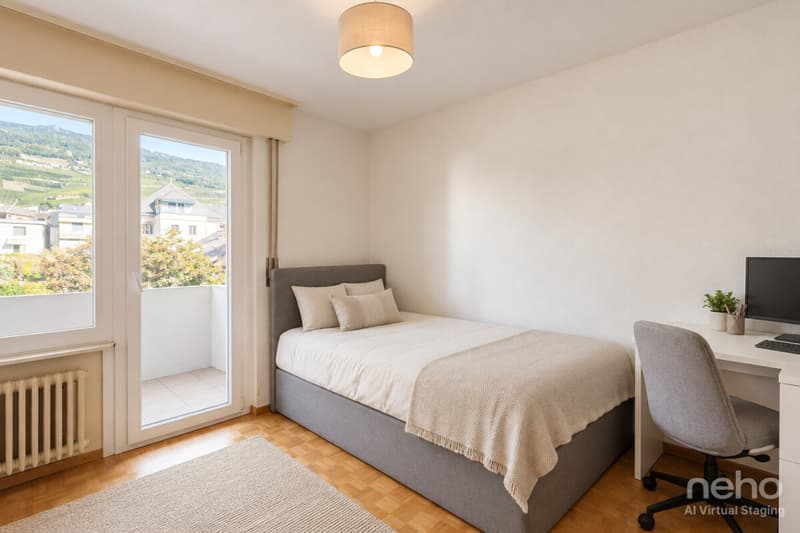 Spacieux 4,5 pièces au c?ur de Sierre avec trois balcons (8)