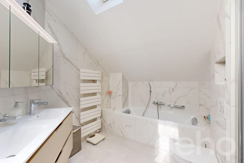 Maison individuelle rénovée avec piscine et jardin arboré à Collombey (9)