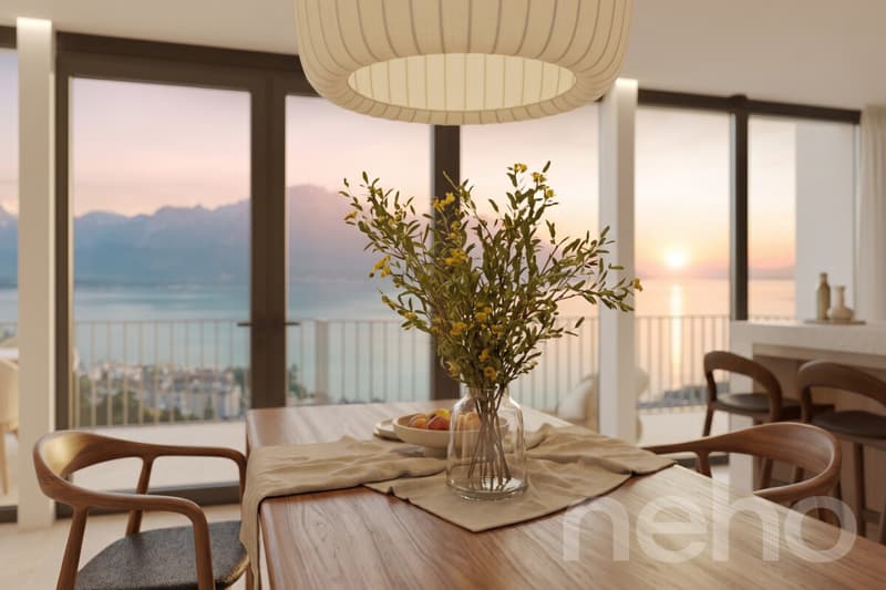 Villa de standing avec vue panoramique sur le lac - Permis en force (7)