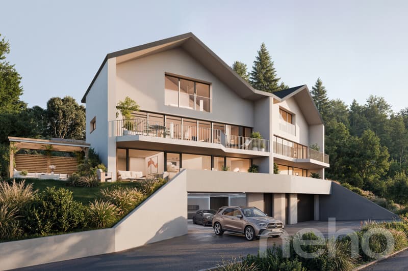 Villa de standing avec vue panoramique sur le lac - Permis en force (1)
