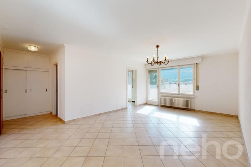 Spacieux studio au c?ur de Sierre avec balcon plein sud (10)