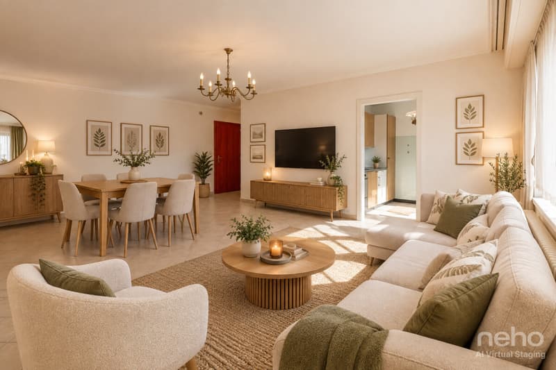 Spacieux studio au c?ur de Sierre avec balcon plein sud (1)