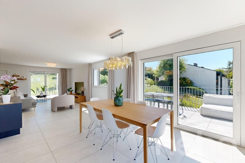 Duplex 4,5 pièces - jardin privatif et vue lac à Belmont-sur-Lausanne (2)