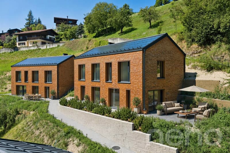 Moderne Architektur und grosszügiges Wohnen in Küblis (1)
