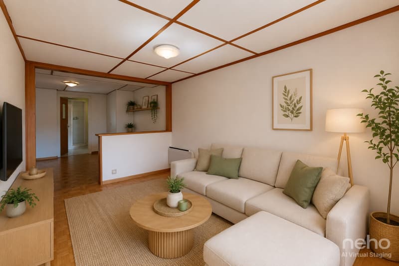 Appartement 2.5 pièces à Erde ? Calme absolu et fort potentiel (2)