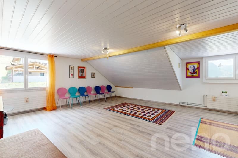 Propriété contemporaine, volumes généreux et cadre bucolique préservé (10)