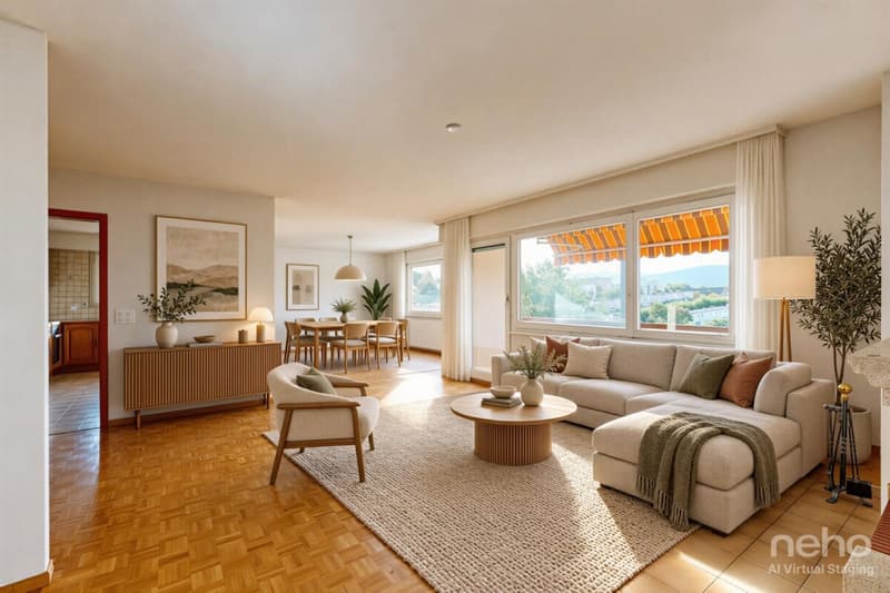 Appartement de 5.5 pièces avec vue sur les montagnes aux Dailles (2)