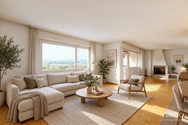 Appartement de 5.5 pièces avec vue sur les montagnes aux Dailles (1)