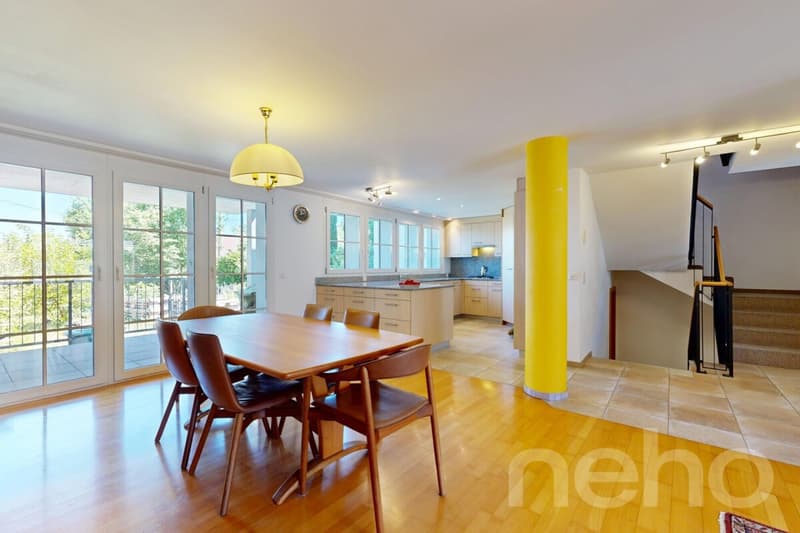 Helles Reihenhaus mit 250 m2 Wohnfläche und Garten in Buchthalen (7)