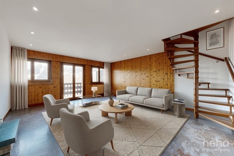 Duplex plus une chambre indépendante avec vue panoramique (3)