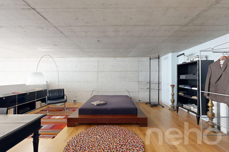 Loft en duplex de 100 m² dans l'ancienne usine Suchard à Serrières (10)