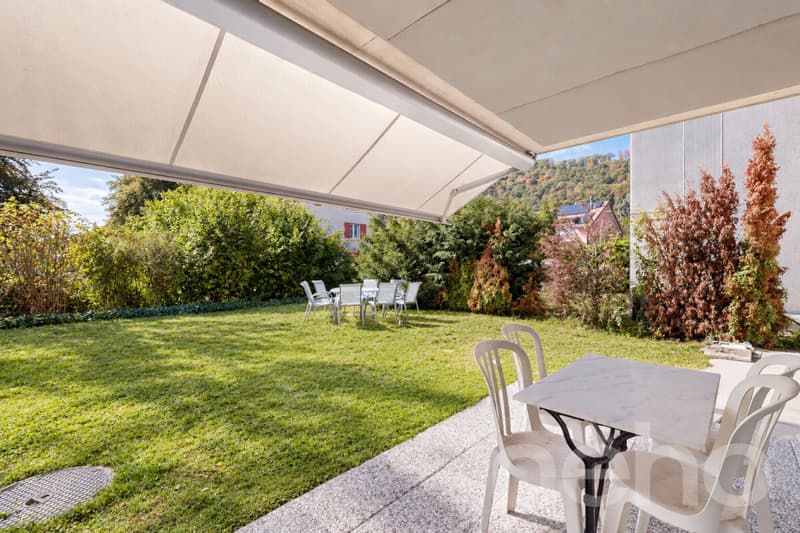 3.5 pièces prêt à vivre avec jardin, gare de Cornaux à 5 min à pied (12)
