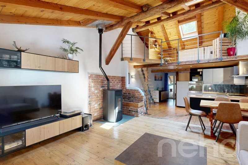 Maison villageoise à Martigny-Bourg ? duplex + studio (3)