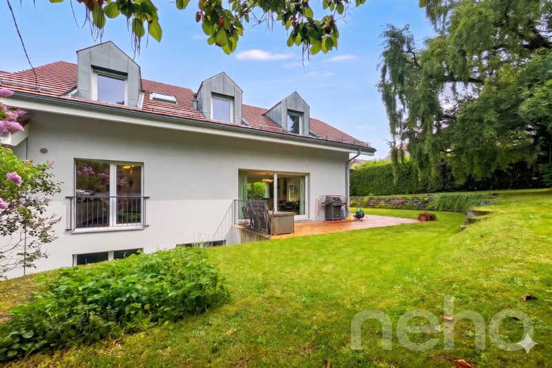 Elegant semi-detached house with a garden on the outskirts of Morges (8)